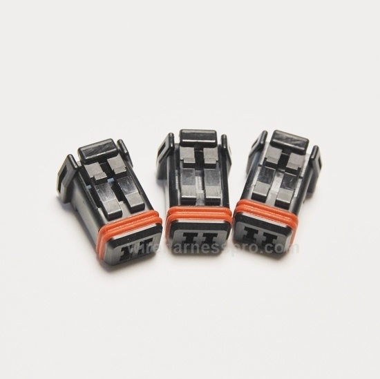 JAE MX1900 2 Pin Connector Black/HD7290611