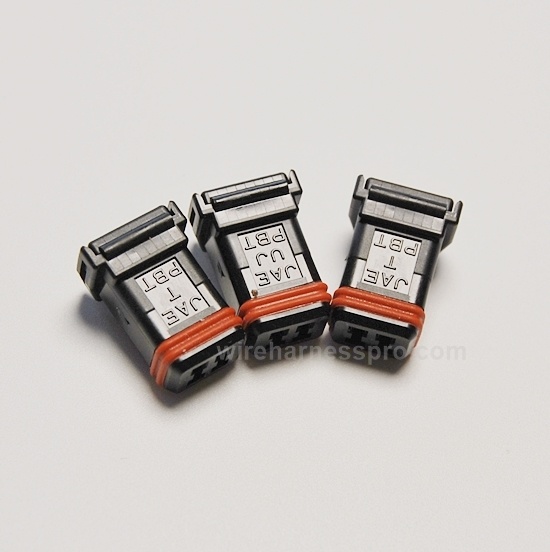 JAE MX1900 2 Pin Connector Black/HD7290611
